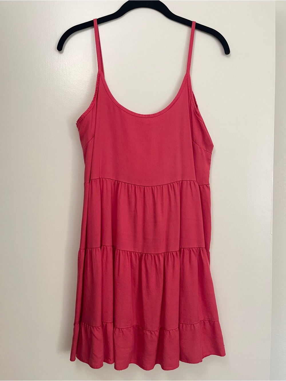 Italian Red Mini Dress - Made in Italy